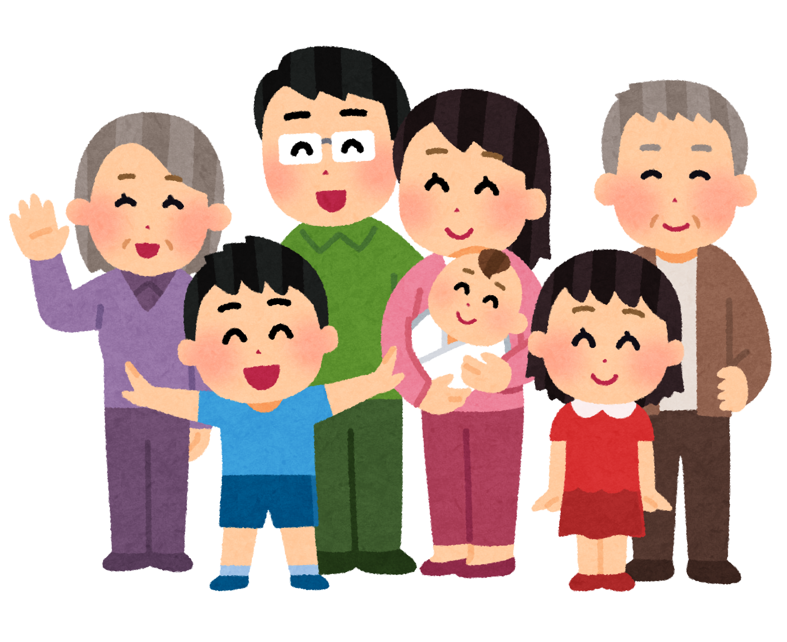 家族信託をして安心な大家族